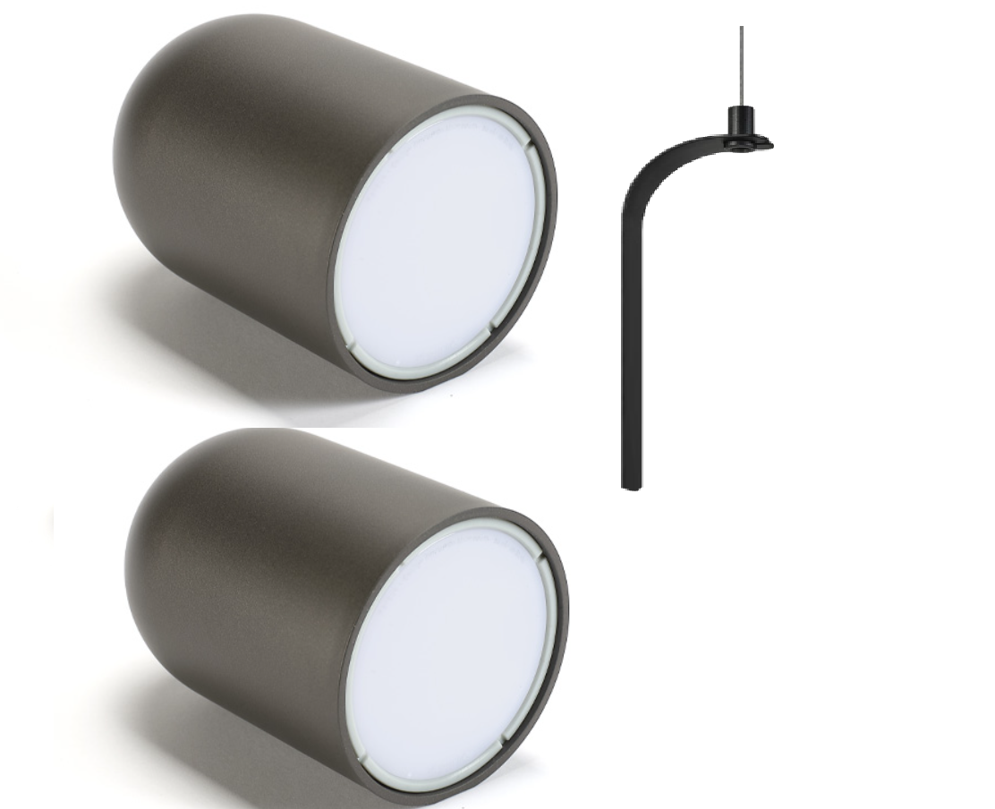 PERDUE SOSPENSIONE LAMPADA BRONZO METAL 3000°K