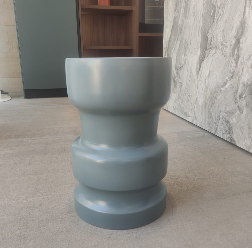 VASO1 SAGOM LARGO GR PELTRO MATT