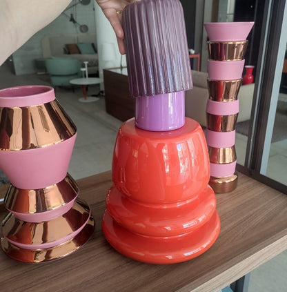 VASO VOLCANO 1.CACHI + TOP MIRTILLO E INT.VIOLETTO