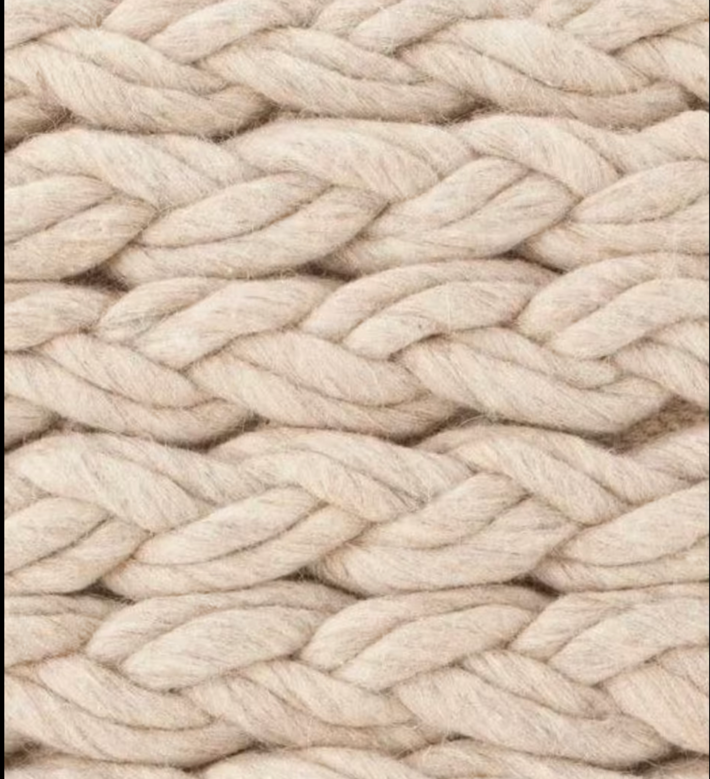 LANA TRENZAS MARRONE