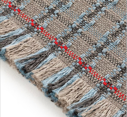 TAP ESPACIO GARDEN CHECK BLUE