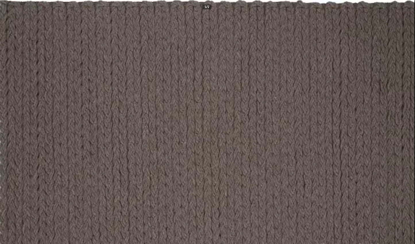 LANA TRENZAS MARRONE